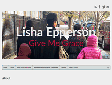 Tablet Screenshot of lishaepperson.com